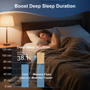 INGALIK 3 inch Gel Infused Memory Foam Mattress Topper, Cooling Bed Topper for Pressure Relief, CertiPUR-US Certified, Removable Cover