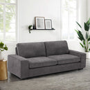 INGALIK Modern Loveseat Sofa for Living Room, Chenille Sofa and Couch with Square Armrests, Removable Sofa Cushions and Detachable Sofa Cover, Easy to Install