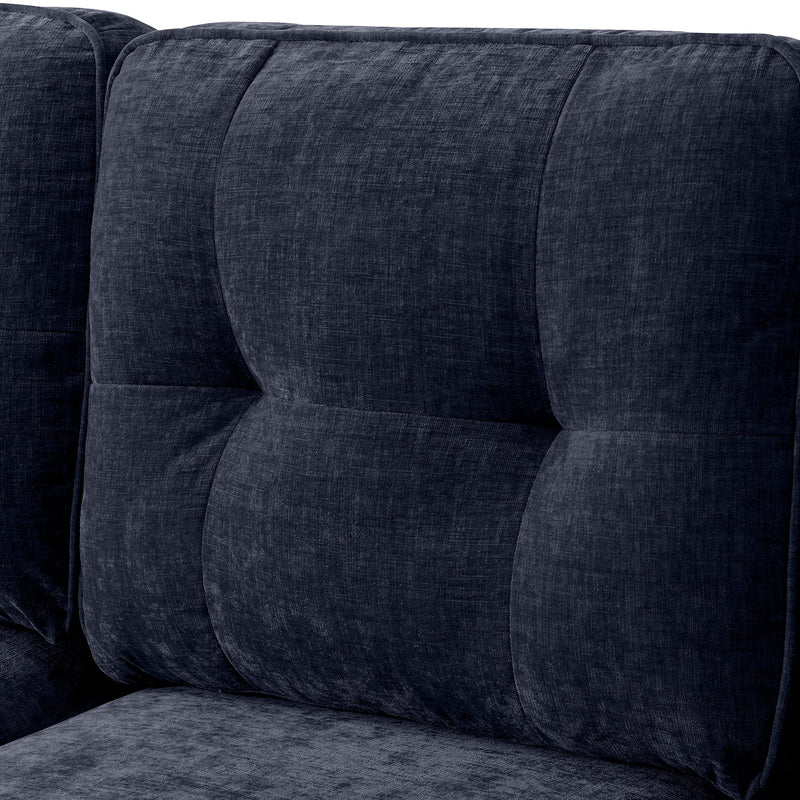 INGALIK Convertible Sectional Sofa Couch, Convertible L Shaped Couch with Reversible Chaise, Sectional Couch for Small Space Apartment, 3 Seater