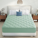 INGALIK Premium 400TC Quilted Mattress Pad, Cooling Breathable Topper, Fitted Thickened Protector, 8-21" Deep Pocket