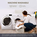 INGALIK Plush Soft Mattress Topper, 400TC Extra Thick Breathable Pad, Cooling Technology, Pressure Relief, 8-21" Deep Elastic Pocket