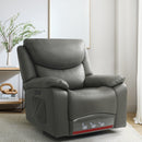 INGALIK Power Recliner Chair, Rocker Recliner with 270 Degree Swivel, USB Ports, Comfy Glider Recliner Chairs for Living room, Dark Gray