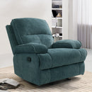 INGALIK Oversized Rocker Recliner Chair for Adults, Ergonomic Recliner Chair with Extra Large Footrest, Comfortable Reclining Chair for Living Room, Beige