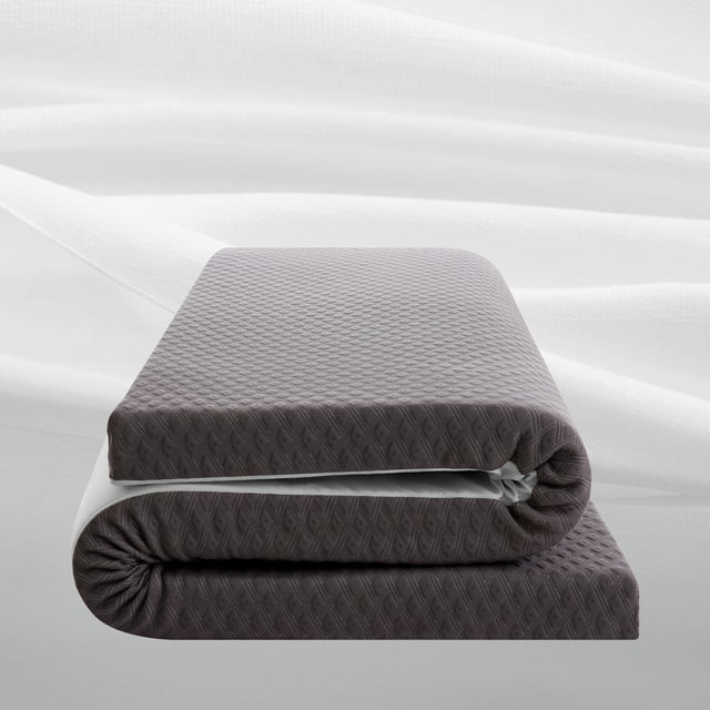 INGALIK 3 inch Gel Memory Foam Mattress Topper, Cooling Bed Topper for Pressure Relief, CertiPUR-US Certified