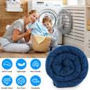 INGALIK Luxury Hotel-Style 3-Piece Queen Comforter Set, Hypoallergenic Quilted Down Alternative, All-Season Duvet Insert, Machine Washable, Corner Tabs