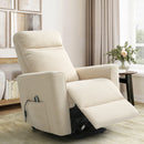 INGALIK Power Lift Recliner for Elderly, lift chairs recliners with Kneading Massage, Side Pocket, lift chair for Living room, Beige