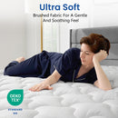 INGALIK Premium 400TC Quilted Mattress Pad, Cooling Breathable Topper, Fitted Thickened Protector, 8-21" Deep Pocket