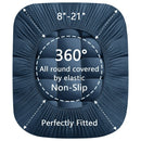 INGALIK Plush Soft Mattress Topper, 400TC Extra Thick Breathable Pad, Cooling Technology, Pressure Relief, 8-21" Deep Elastic Pocket