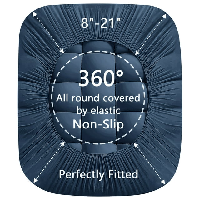 INGALIK Mattress Topper, 400TC Extra Thick Cooling Mattress Pad, Fluffy Soft Pillow Top Mattress Cover Stretches up 8-21" Deep Pocket, Pressure Relief, Hypoallergenic