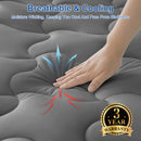 INGALIK Premium 400TC Quilted Mattress Pad, Cooling Breathable Topper, Fitted Thickened Protector, 8-21" Deep Pocket