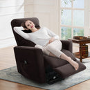 INGALIK Power Lift Recliner for Elderly, lift chairs recliners with Kneading Massage, Side Pocket, lift chair for Living room, Beige