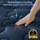 INGALIK Premium 400TC Quilted Mattress Pad, Cooling Breathable Topper, Fitted Thickened Protector, 8-21" Deep Pocket