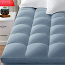 INGALIK Plush Soft Mattress Topper, 400TC Extra Thick Breathable Pad, Cooling Technology, Pressure Relief, 8-21" Deep Elastic Pocket