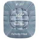 INGALIK Plush Soft Mattress Topper, 400TC Extra Thick Breathable Pad, Cooling Technology, Pressure Relief, 8-21" Deep Elastic Pocket