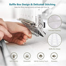 INGALIK Plush Soft Mattress Topper, 400TC Extra Thick Breathable Pad, Cooling Technology, Pressure Relief, 8-21" Deep Elastic Pocket