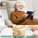 INGALIK Power Lift Recliner for Elderly, lift chairs recliners with Kneading Massage, Side Pocket, lift chair for Living room, Beige