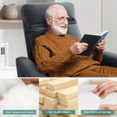 INGALIK Power Lift Recliner for Elderly, lift chairs recliners with Kneading Massage, Side Pocket, lift chair for Living room, Beige