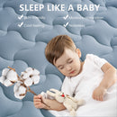 INGALIK Premium 400TC Quilted Mattress Pad, Cooling Breathable Topper, Fitted Thickened Protector, 8-21" Deep Pocket