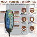 INGALIK Power Lift Recliner Chair Dual Motor, Electric Leather Recliner for Elderly with Heat and Massage, Lay Flat Assist Recliner with Side Pocket, Cup Holders