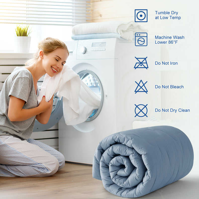 INGALIK Premium 400TC Quilted Mattress Pad, Cooling Breathable Topper, Fitted Thickened Protector, 8-21" Deep Pocket