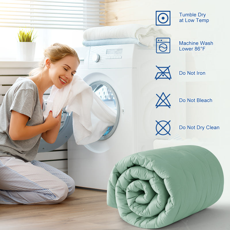 INGALIK Premium 400TC Quilted Mattress Pad, Cooling Breathable Topper, Fitted Thickened Protector, 8-21" Deep Pocket