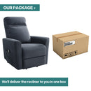 INGALIK Power Lift Recliner for Elderly, lift chairs recliners with Kneading Massage, Side Pocket, lift chair for Living room, Beige