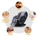INGALIK 4D Zero Gravity Massage Chair, with Heating & Full Body Airbags Massage, Universal Size, Black