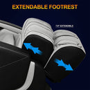 INGALIK 4D Zero Gravity Massage Chair, with Heating & Full Body Airbags Massage, Universal Size, Black