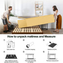 12 Inch Memory Foam Mattress, Adaptive Foam Mattress in a Box, Comfort Body Support & Pressure Relief, Medium Firm Foam Mattress, 100 Night Trial