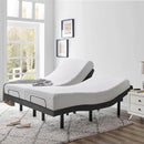 INGALIK Electric Adjustable Massage Bed, Adjustable Bed Frame, Frame with Wireless Remote, Adjustable Bed Base , USB Ports, LED Light Adjustable Bed Frame